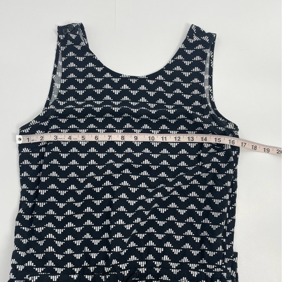 Old Navy Black and white geometric Minimalist Ankle  jumpsuit Small - Picture 13 of 14